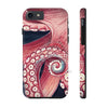 Red Dark Octopus Tentacle Watercolor Case Mate Tough Phone Cases Iphone 7 8