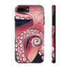 Red Dark Octopus Tentacle Watercolor Case Mate Tough Phone Cases Iphone 7 Plus 8