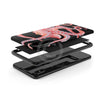 Red Octopus Black Case Mate Tough Phone Cases