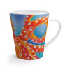 Red Octopus Pastel Art I Latte Mug 12Oz Mug