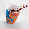 Red Octopus Pastel Art I Latte Mug Mug