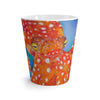 Red Octopus Pastel Art I Latte Mug Mug
