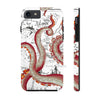 Red Octopus Tentacle Vintage Map Case Mate Tough Phone Cases Iphone 7 8