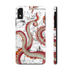Red Octopus Tentacle Vintage Map Case Mate Tough Phone Cases Iphone Xr