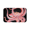 Red Octopus Tentacles Dance Bath Mat Large 34X21 Home Decor