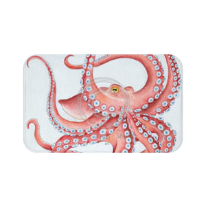 Red Octopus Tentacles Dance Bath Mat Large 34X21 Home Decor