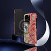 Red Octopus Vintage Beige Map Compass Art Case Mate Tough Phone Cases