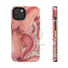 Red Octopus Vintage Beige Map Compass Art Case Mate Tough Phone Cases Iphone 14