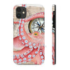 Red Octopus Vintage Map Compass Case Mate Tough Phone Cases Iphone 11