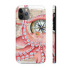 Red Octopus Vintage Map Compass Case Mate Tough Phone Cases Iphone 11 Pro