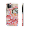 Red Octopus Vintage Map Compass Case Mate Tough Phone Cases Iphone 11 Pro Max