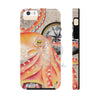 Red Octopus Vintage Map Compass Case Mate Tough Phone Cases Iphone 5/5S/5Se