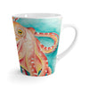 Red Octopus Watercolor Art I Latte Mug 12Oz Mug