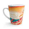 Red Octopus Watercolor Art Ii Latte Mug Mug