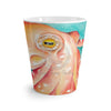 Red Octopus Watercolor Art Ii Latte Mug Mug
