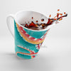 Red Octopus Watercolor Art Iii Latte Mug Mug