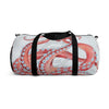 Red Octopus Watercolor Off White Duffle Bag Bags