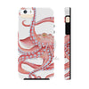 Red Octopus White Case Mate Tough Phone Cases Iphone 5/5S/5Se