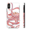 Red Octopus White Case Mate Tough Phone Cases Iphone X
