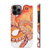 Red Orange Octopus On White Watercolor Ink Art Case Mate Tough Phone Cases Iphone 12 Pro Max