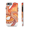 Red Orange Octopus On White Watercolor Ink Art Case Mate Tough Phone Cases Iphone 6/6S