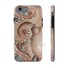 Red Pacific Octopus Tentacles Grey Watercolor Case Mate Tough Phone Cases Iphone 6/6S