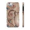 Red Pacific Octopus Tentacles Grey Watercolor Case Mate Tough Phone Cases Iphone 6/6S Plus
