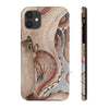 Red Pacific Octopus Tentacles Grey Watercolor Ii Case Mate Tough Phone Cases Iphone 11