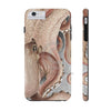 Red Pacific Octopus Tentacles Grey Watercolor Ii Case Mate Tough Phone Cases Iphone 6/6S Plus