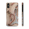Red Pacific Octopus Tentacles Grey Watercolor Ii Case Mate Tough Phone Cases Iphone X