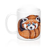 Red Panda Bear Ink Art Mug 11Oz