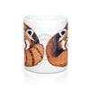 Red Panda Bear Ink Art Mug 11Oz