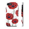 Red Poppies On White Vintage Art Case Mate Tough Phone Cases Iphone 7 8
