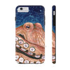 Red Rust Octopus Vintage Map Blue Cosmic Watercolor Art Case Mate Tough Phone Cases Iphone 6/6S Plus