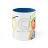 Rufous Hummingbird Sun Art Accent Coffee Mug 11Oz Blue /