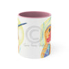Rufous Hummingbird Sun Art Accent Coffee Mug 11Oz Pink /