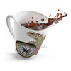 Save Green Sea Turtle Art Latte Mug Mug