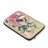 Save Our Bees Watercolor Collage Laptop Sleeve