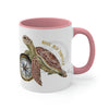 Save Sea Turtle Art Accent Coffee Mug 11Oz