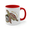 Save Sea Turtle Art Accent Coffee Mug 11Oz