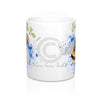 Save The Bees Watercolor Ink Art Mug 11Oz