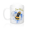 Save The Bees Watercolor Ink Art Mug 11Oz