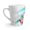 Sea Turtle Tribal Cute Watercolor White Latte Mug 12Oz Mug