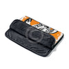 Sea Turtle Tribal Ink Orange On White Laptop Sleeve