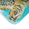 Sea Turtle Watercolor Bath Mat Home Decor