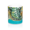 Sea Turtle Watercolor Mug 11Oz