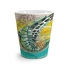 Sea Turtle Watercolor Vintage Map Beige Art Latte Mug Mug