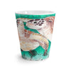 Sea Turtles Watercolor Teal White Latte Mug Mug