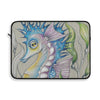 Seahorse And Kelp Art Laptop Sleeve 15