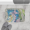 Seahorse And Kelp Bath Mat Home Decor